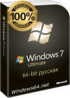 Чистая русская Windows 7 Ultimate 64bit