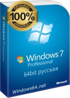 Оригинальный образ Windows 7 Professional 64bit на русском