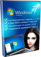 Windows 7 sp1 by g0dl1ke 2018