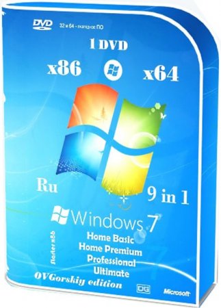 Windows 7 Ovgorskiy 2022 с программами и драйверами